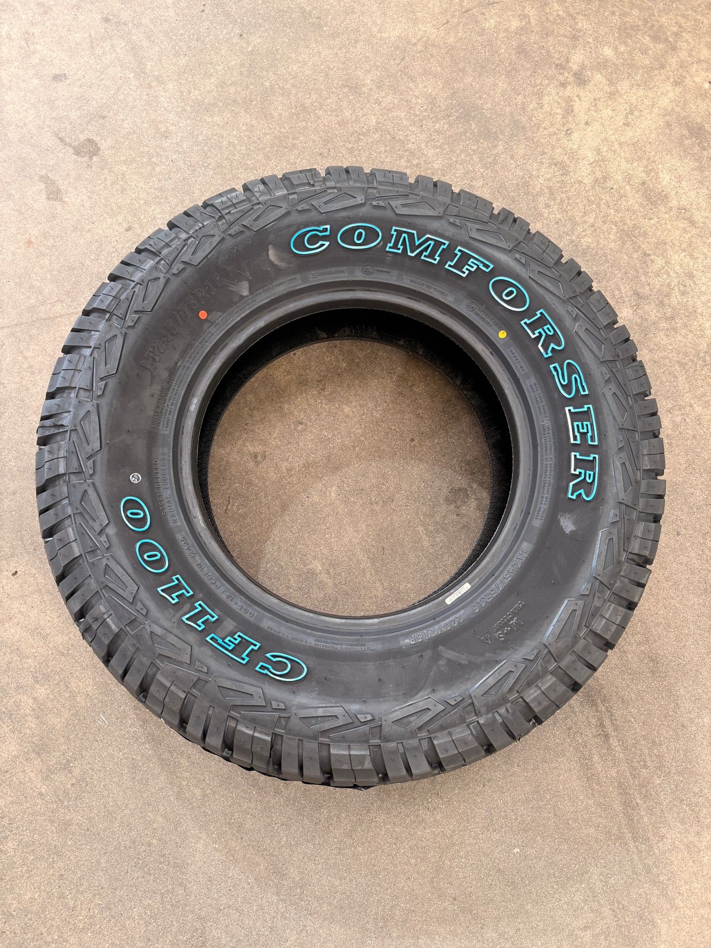 245/75R16 120/116R 10PR AT – Comforser New Tyre | 4WD / Ute | All-Terrain