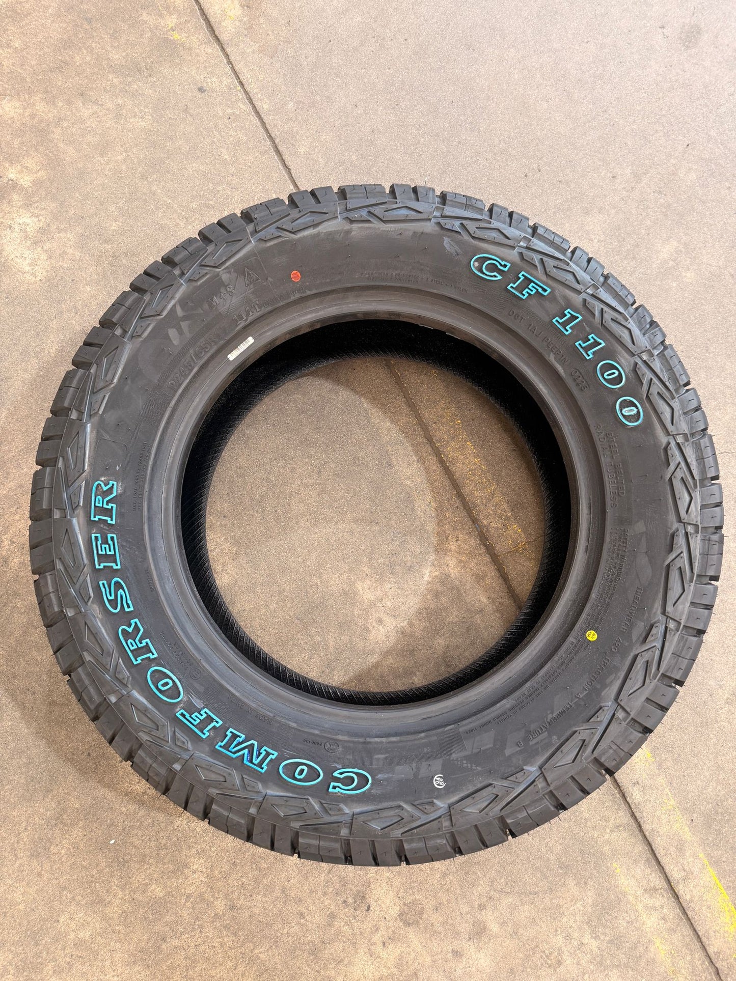 245/65R17 111T XL 8PR AT – Comforser New Tyre | SUV / 4WD | All-Terrain
