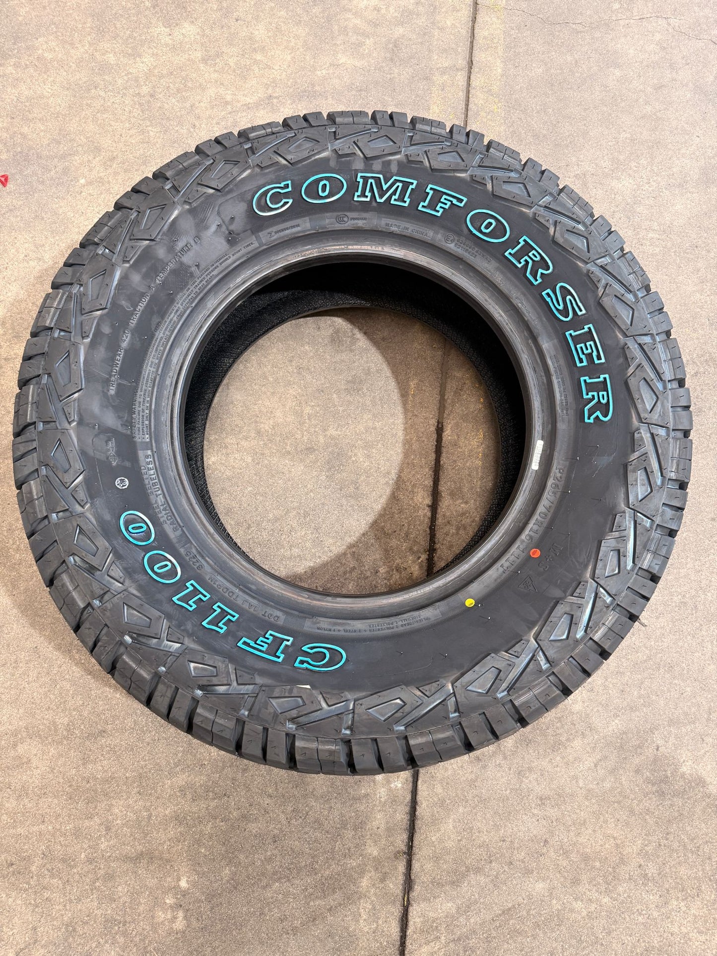 265/70R16 111T AT – Comforser New Tyre | 4WD / Ute | All-Terrain