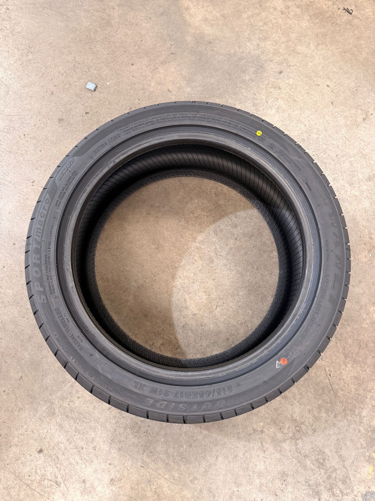 215/45R17 91W XL – Wanli New Tyre | Passenger Car | Performance Touring