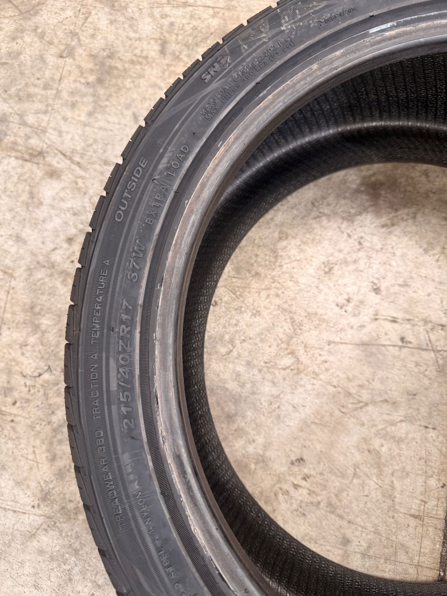 215/40R17 Hifly 87W XL Performance Tyre