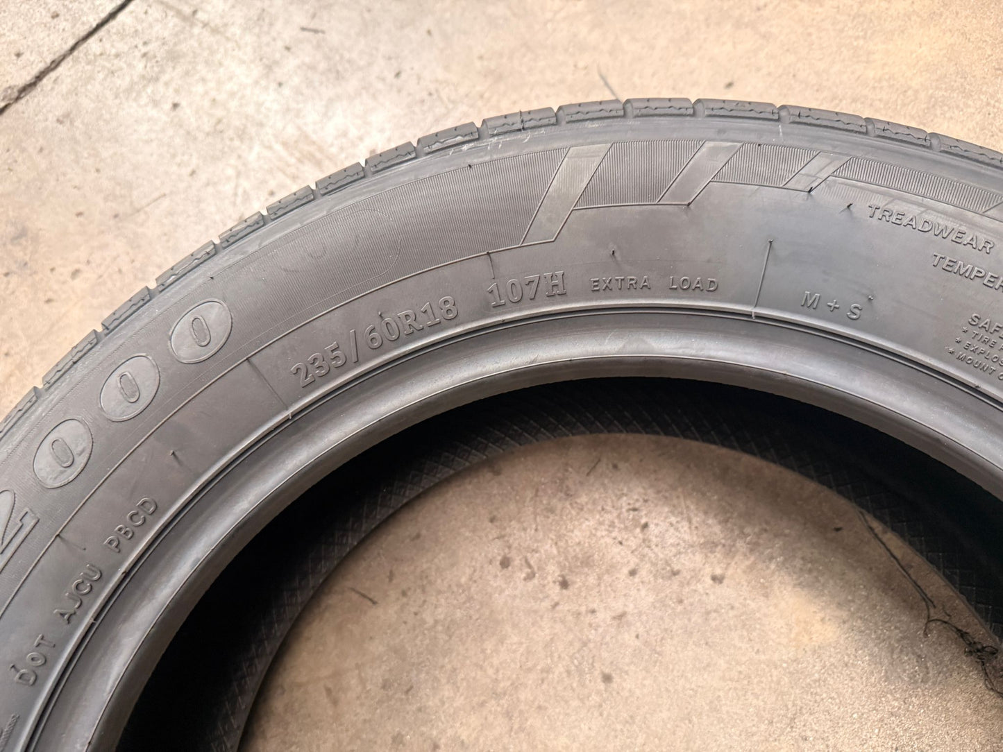 235/60R18 107H XL – Comforser New Tyre | SUV / 4WD | Touring / Highway