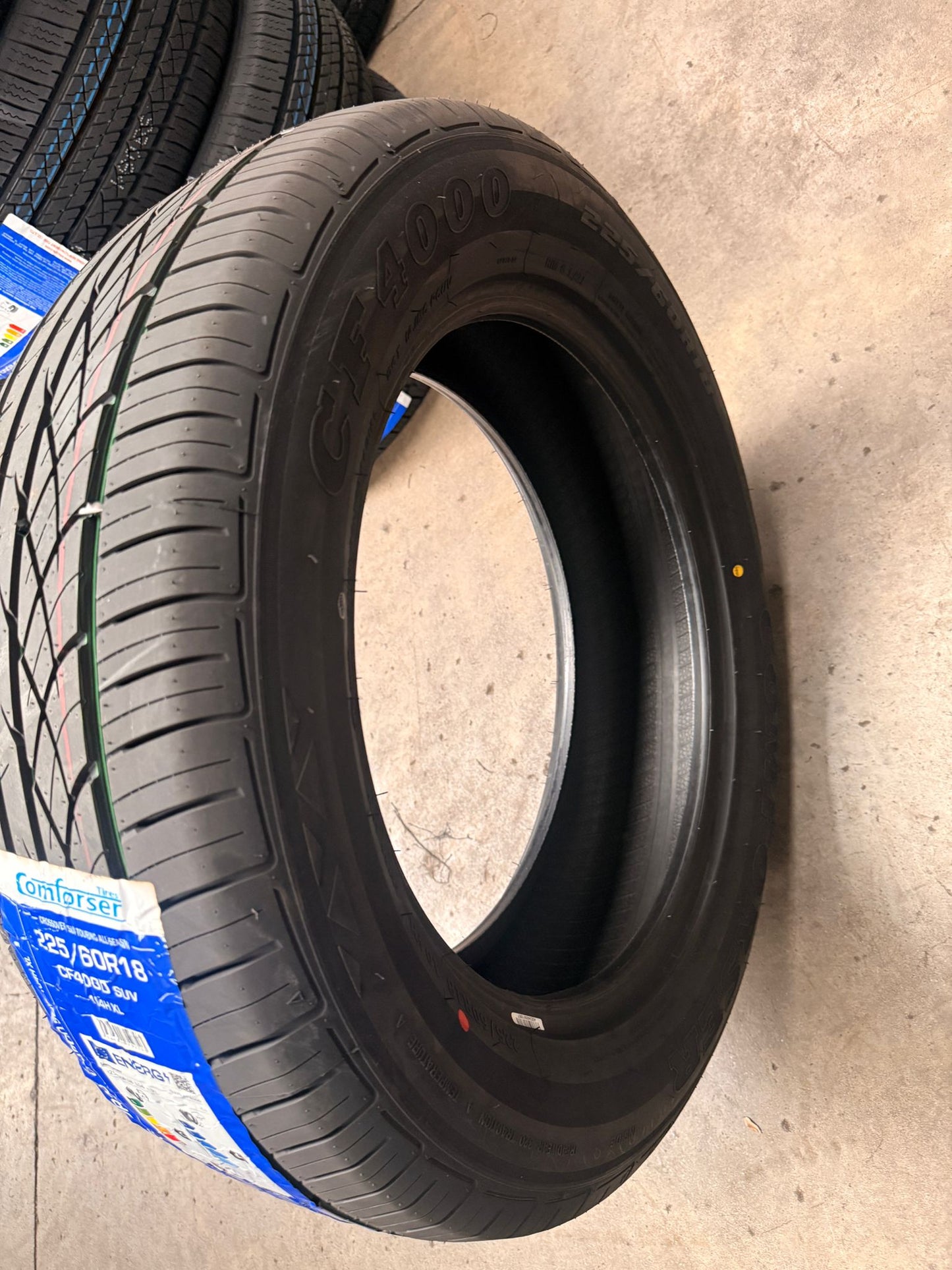 225/60R18 104H XL – Comforser New Tyre | SUV / Crossover | Touring / Highway