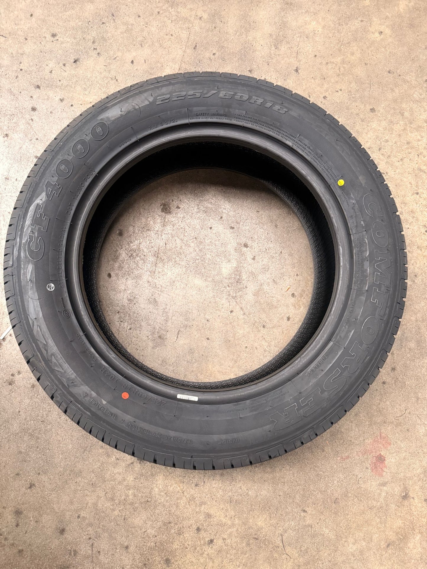 225/60R18 104H XL – Comforser New Tyre | SUV / Crossover | Touring / Highway