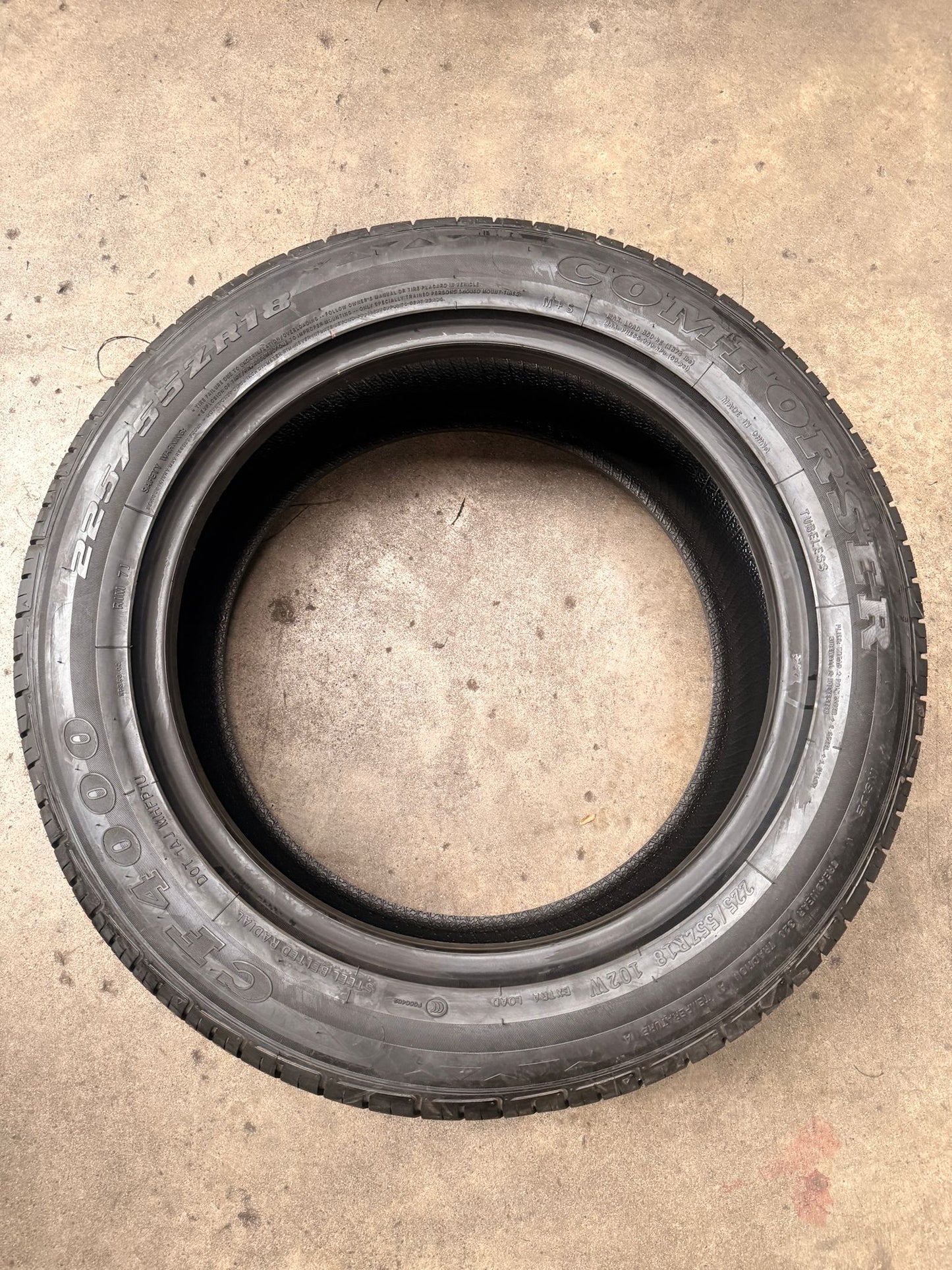 225/55R18 102W XL – Comforser | SUV / Passenger Car | Touring / Performance