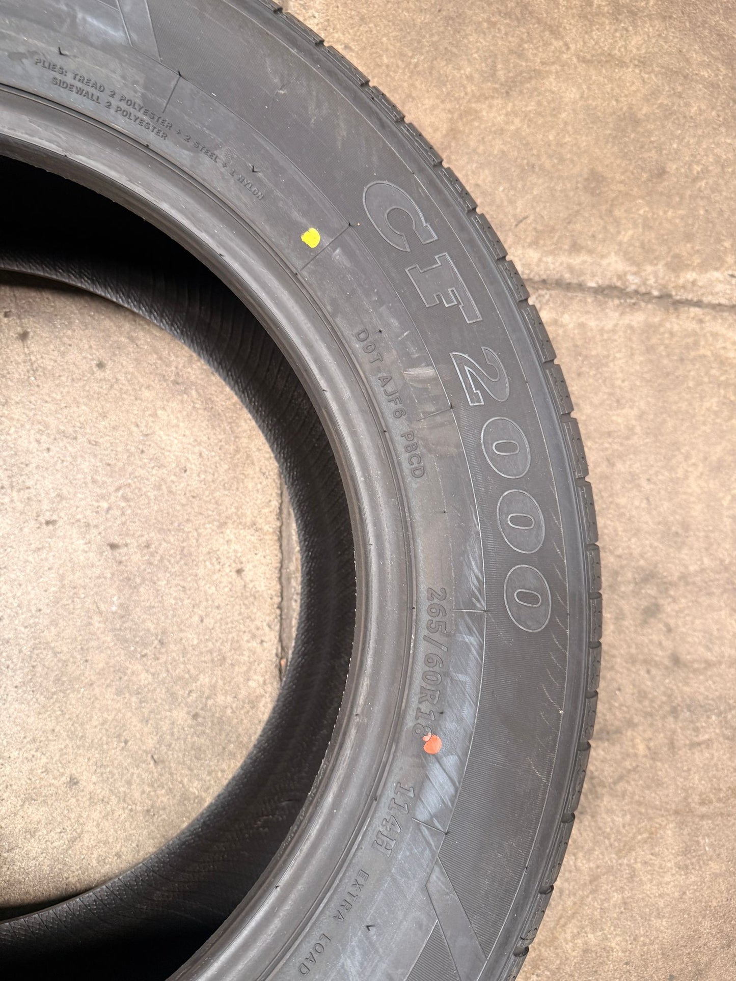 265/60R18 114H XL – Comforser New Tyre | SUV / 4WD / Ute | Highway Terrain