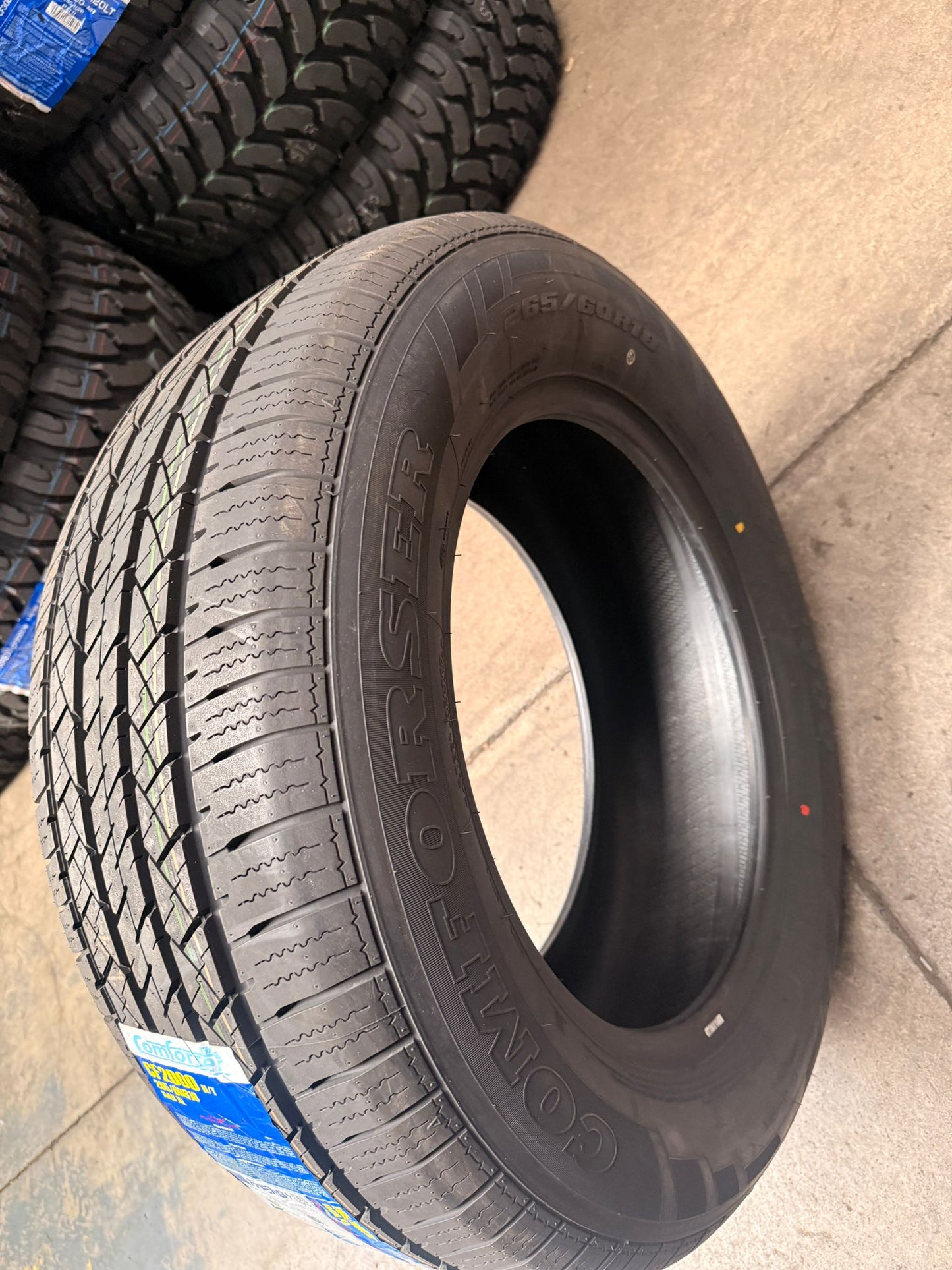 265/60R18 114H XL – Comforser New Tyre | SUV / 4WD / Ute | Highway Terrain