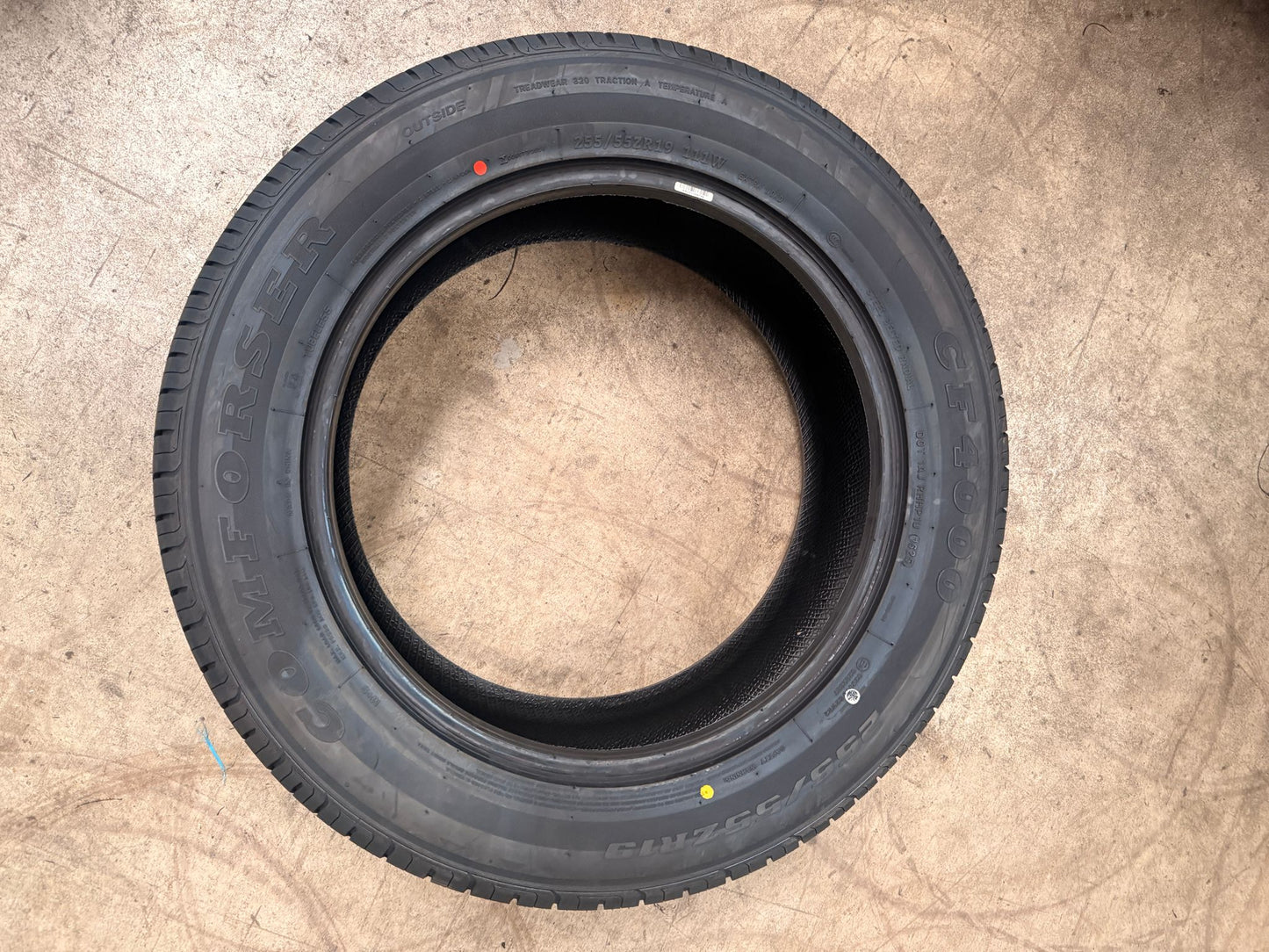 255/55R19 111W XL – Comforser New Tyre | SUV / 4WD | Touring / Performance