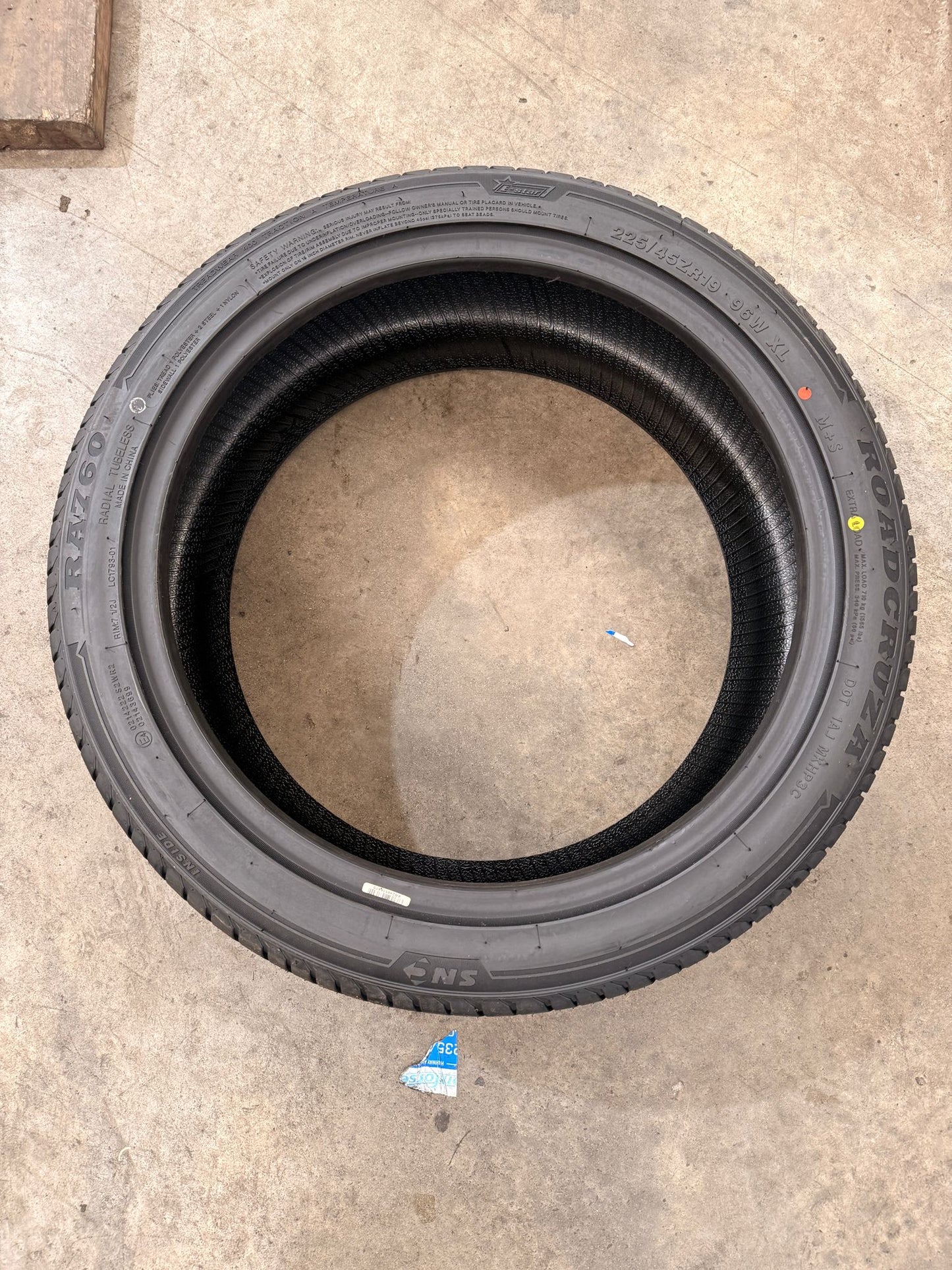 225/45R19 96W XL – Roadcruza | EV Compatible | Passenger Car | High Performance