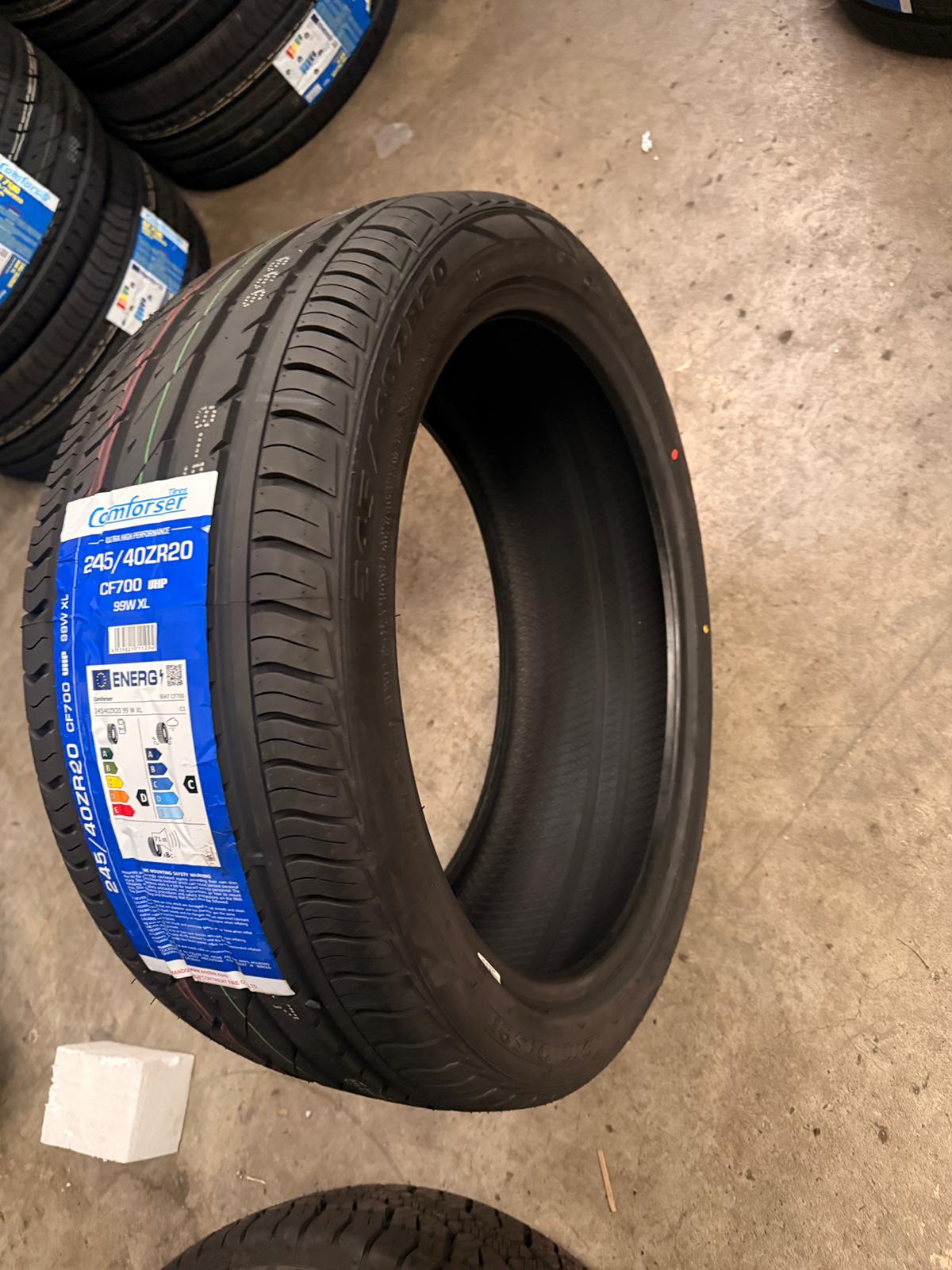 245/40R20 99W XL – Comforser CF720 New Tyre | High Performance | Extra Load