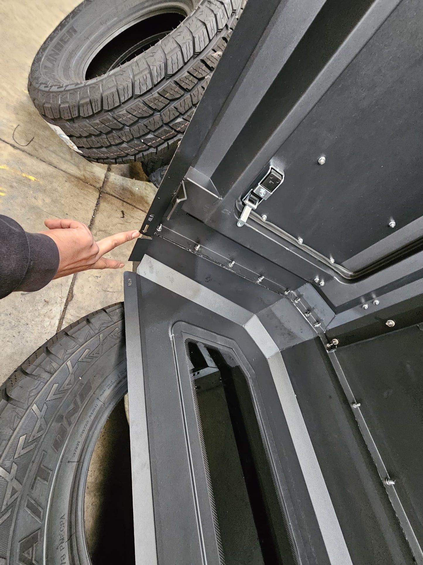 Steel canopy - Suitable for Ford Ranger 2023-2025