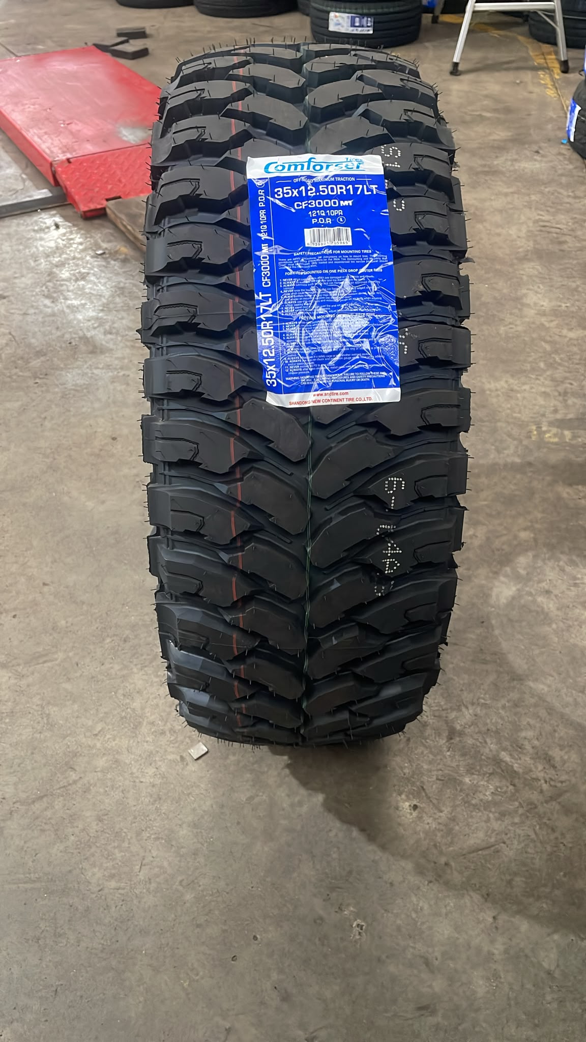 Comforser 35x12.50R17LT CF3000 MT 121Q 10PR Mud Terrain Tyre Zoom Tyres Otahuhu