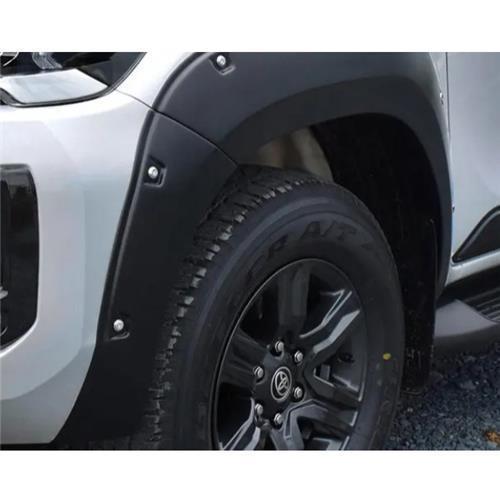 Fender Flare Bolts Modified 4x4 - Suitable for Toyota Hilux 2021-2022 installed on a 4x4 ute in New Zealand