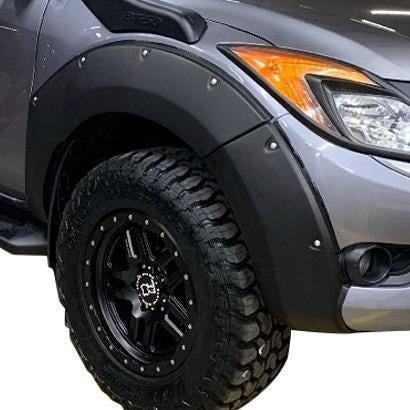 Fender Flare Bolts Modified - Suitable for Mazda BT50 2012-2020 installed on a 4x4 ute in New Zealand