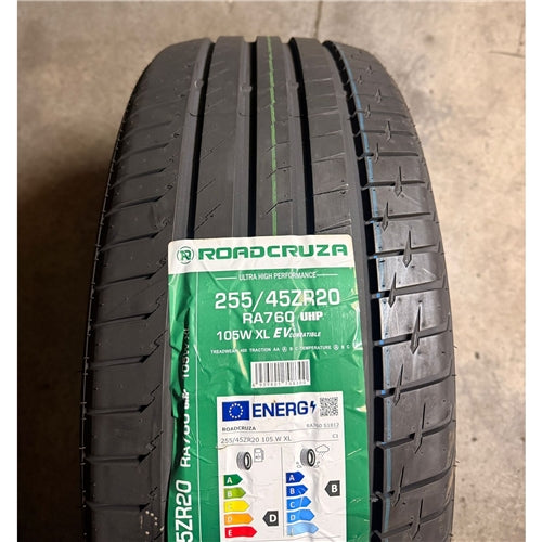 255/45R20 105W XL – Roadcruza New Tyre EV Compatible  High Perform | Extra Load