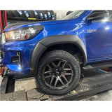 Fender Flare Smooth OEM TRD - Suitable for Toyota Hilux 2019-2020 installed on a 4x4 ute in New Zealand
