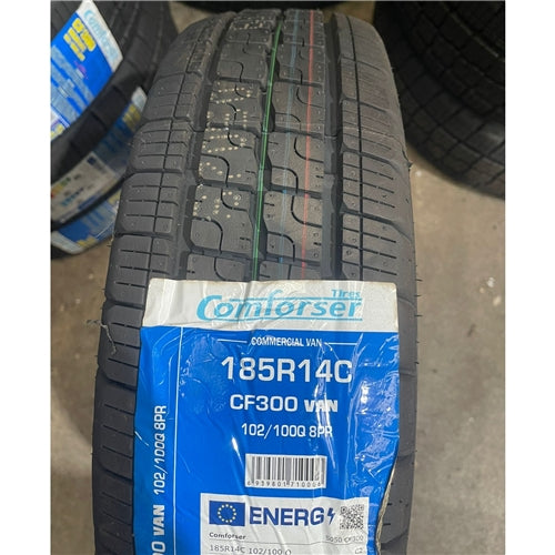185R14C 102/100Q 8PR – Comforser New Tyre | Van / Light Truck | Commercial