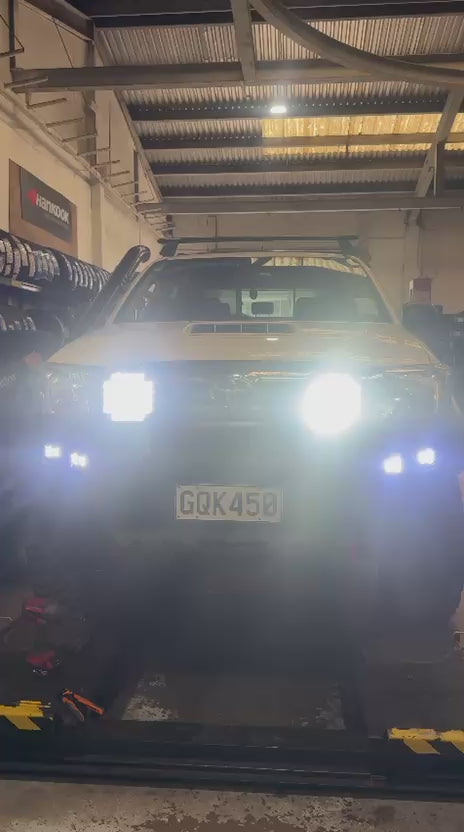 LED Spotlights Round - 9 inch (for a pair)